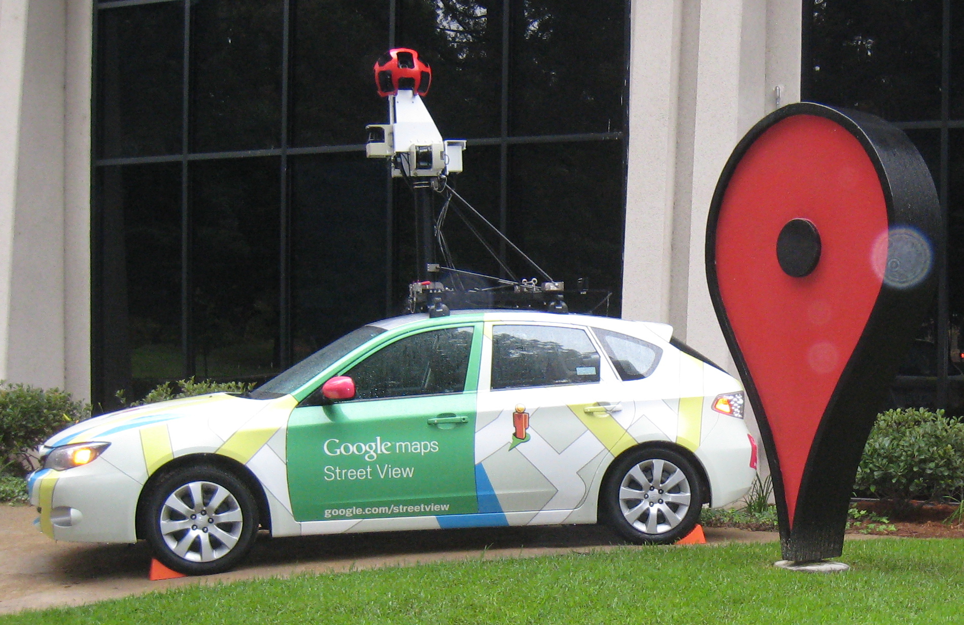 Google street car view